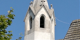 Nagylózs, Szent István temető kápolna neogótikus keresztrózsa